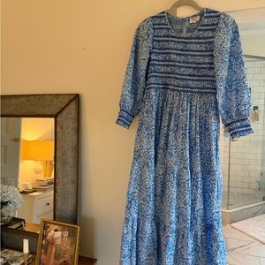 Tuckernuck Floral Smocked Midi Dress